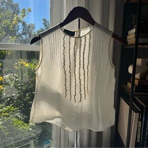 Piazza Sempione (made in Italy)Textured Blouse